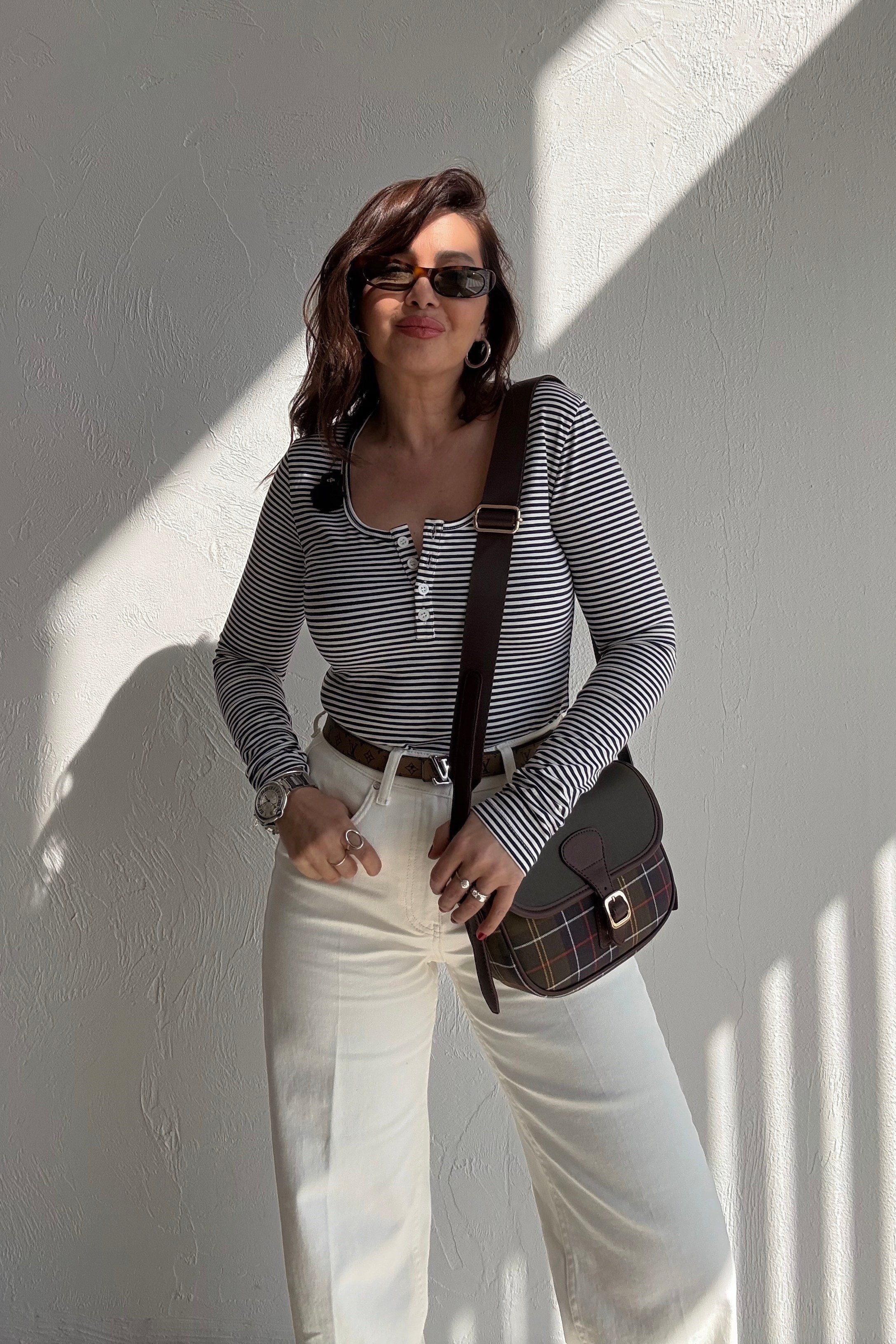 Lacivert Çizgili Basic 