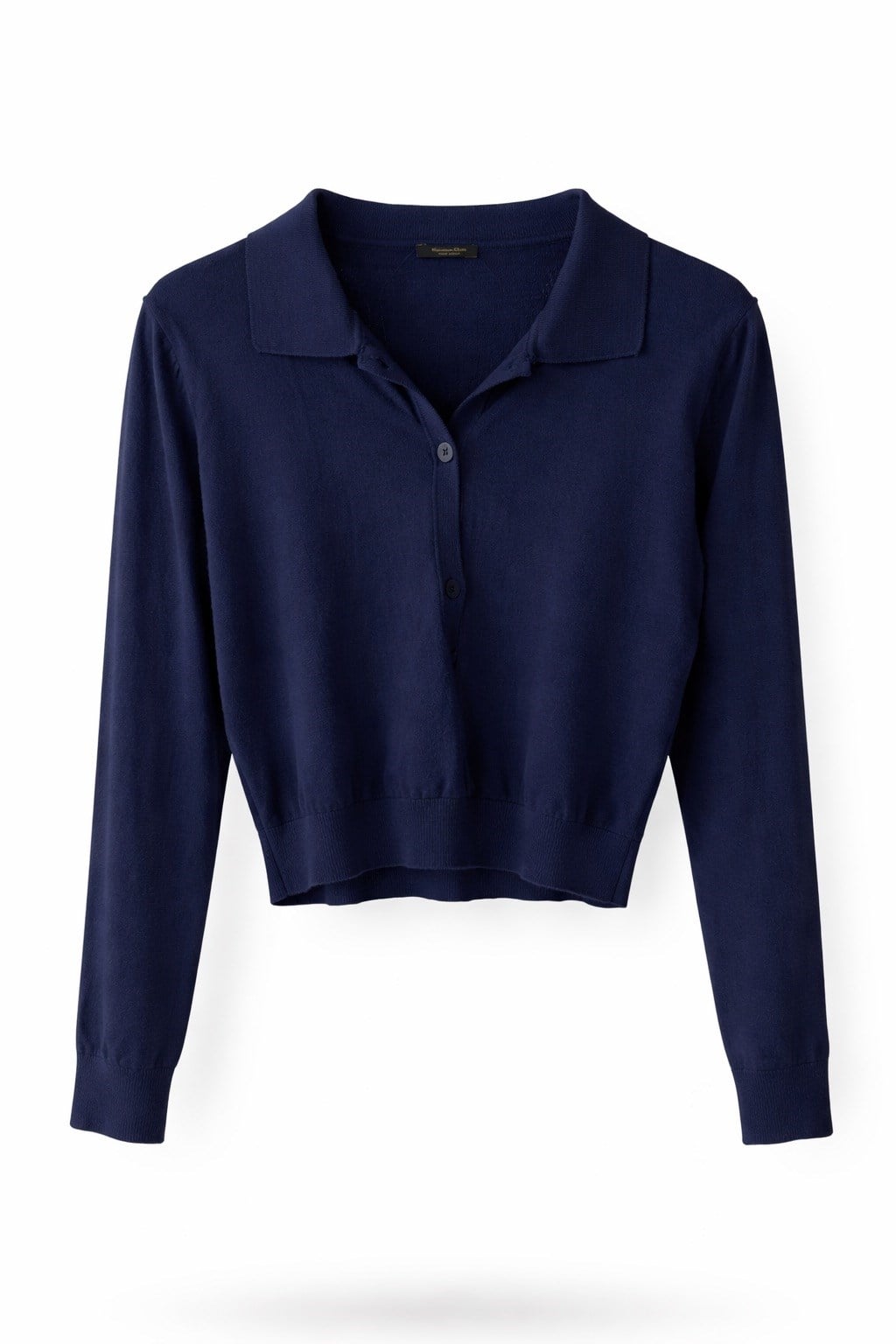 Lacivert Polo Yaka Triko 