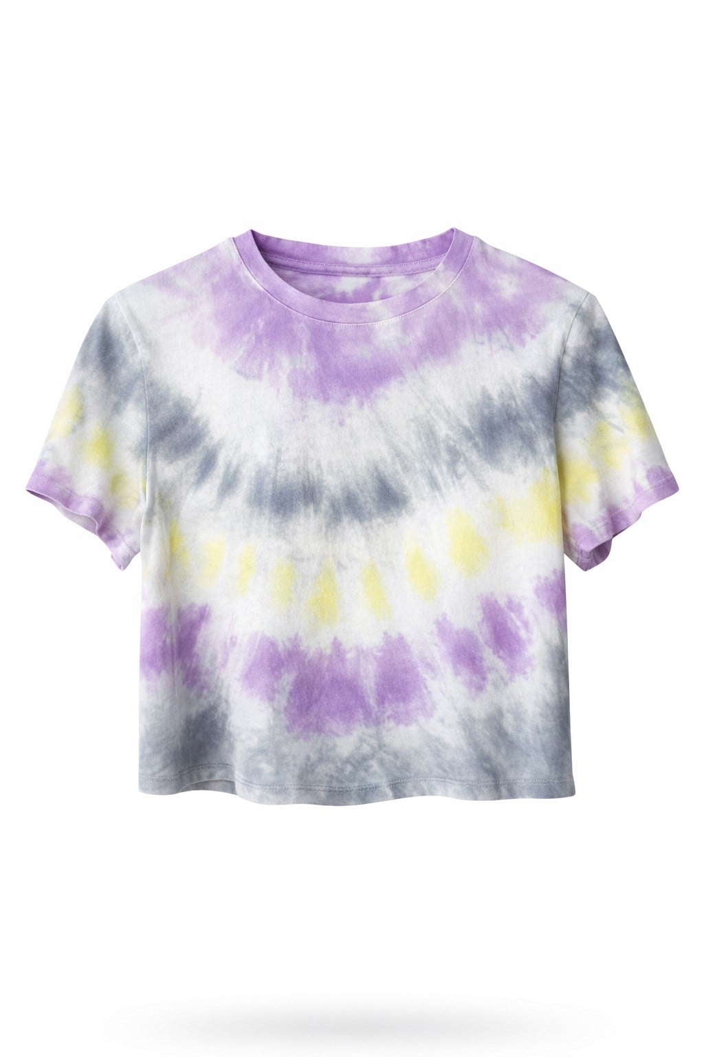 Lila Batikli Tişört 