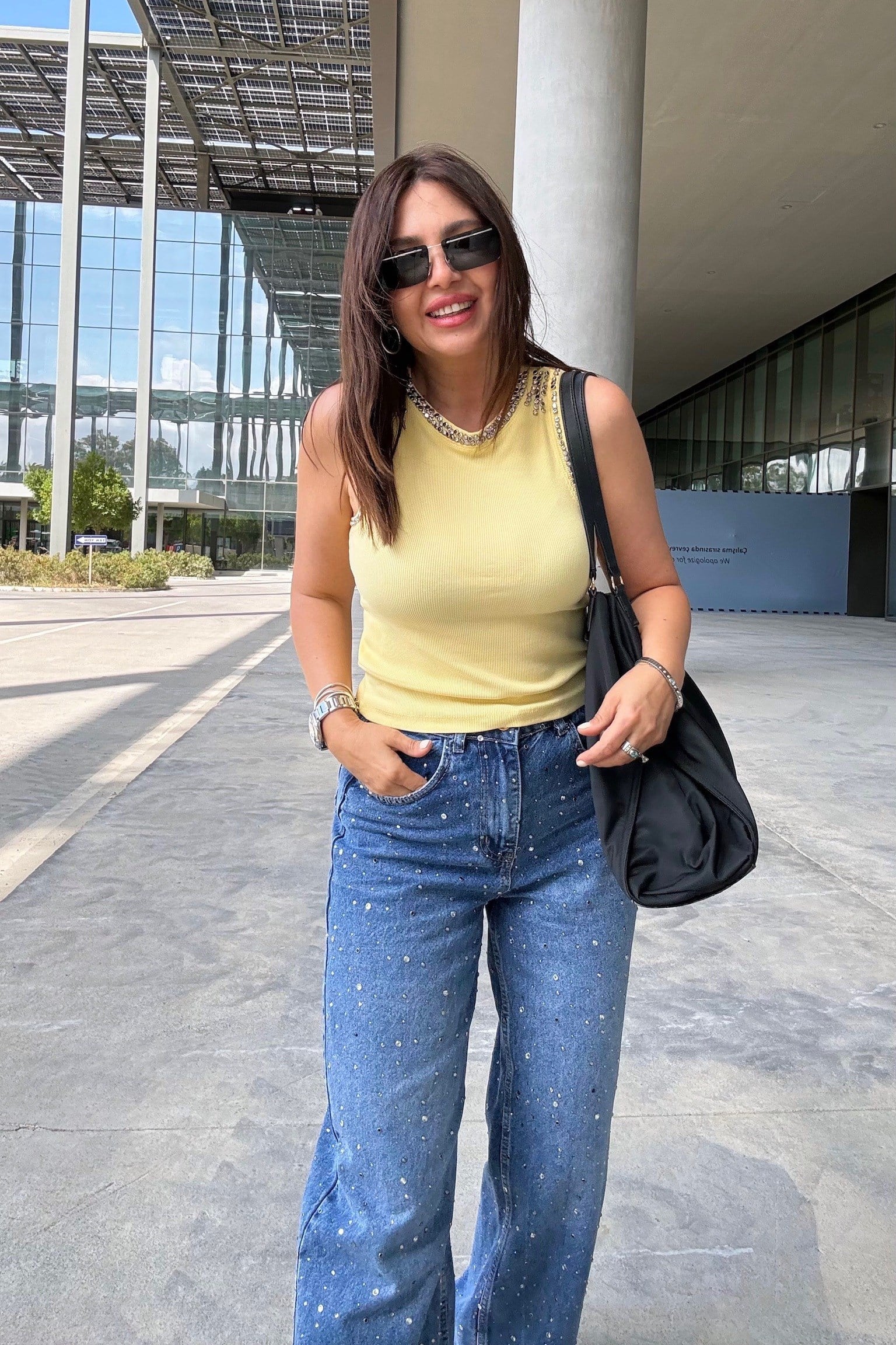 Limon Işıltılı Atlet SARI
