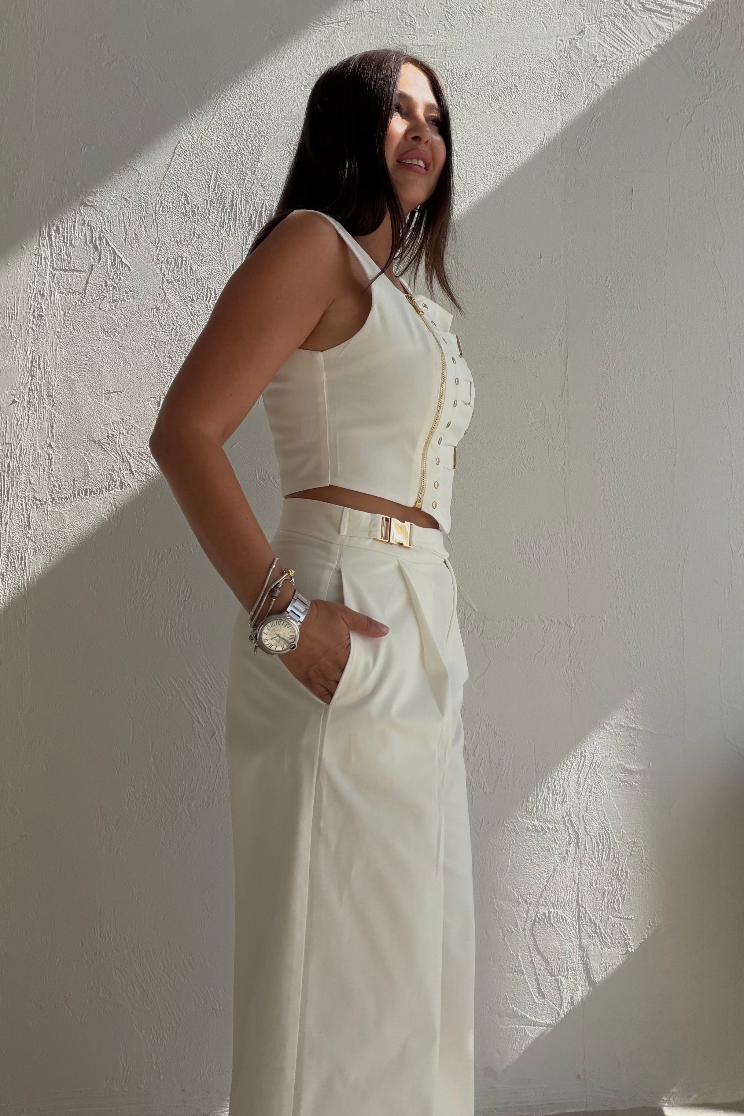 Modern Korse Takım EKRU