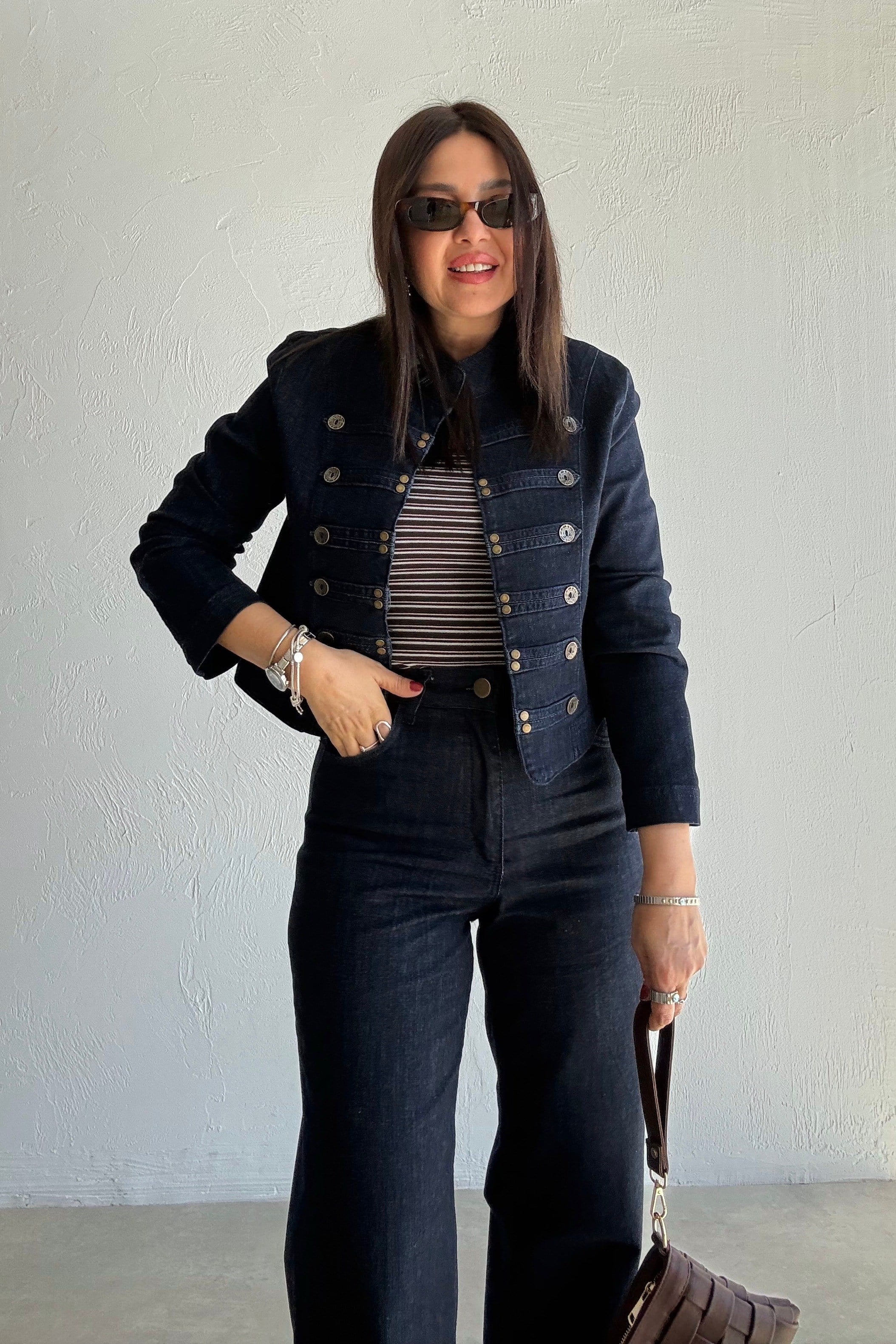 Napolyon Denim Takım LACİVERT
