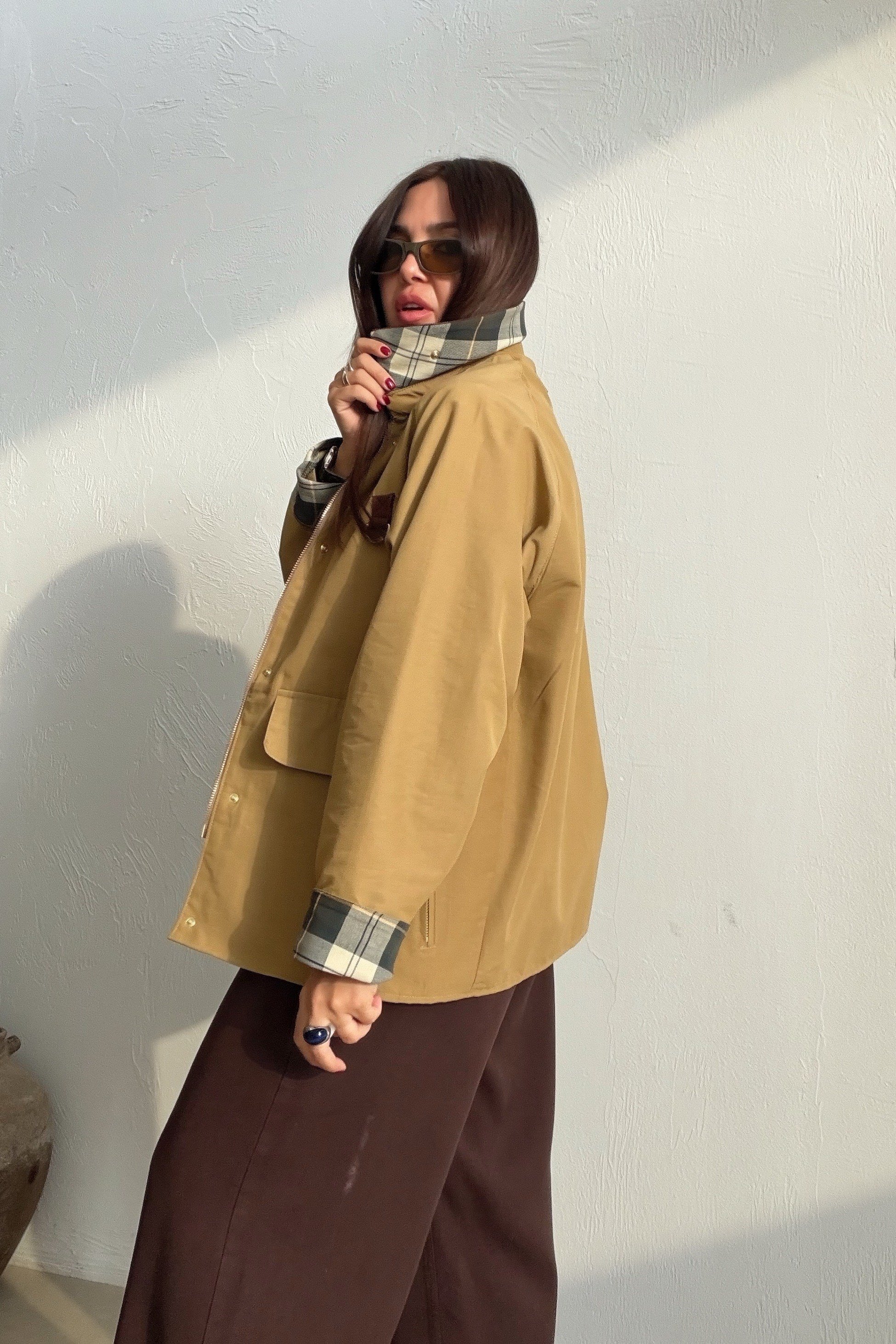 Premium Seri Mevsimlik Mont CAMEL