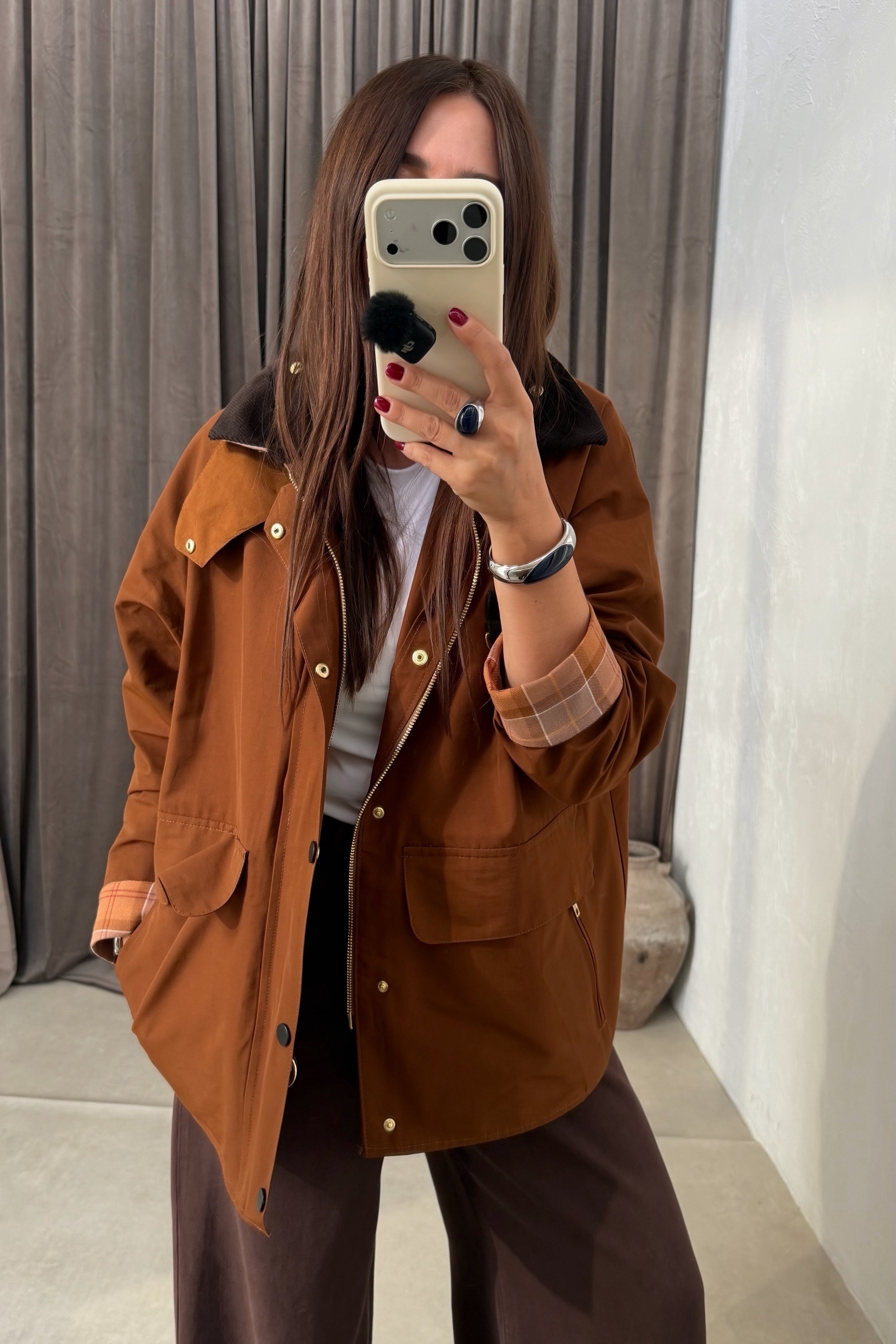 Premium Seri Mevsimlik Mont KİREMİT