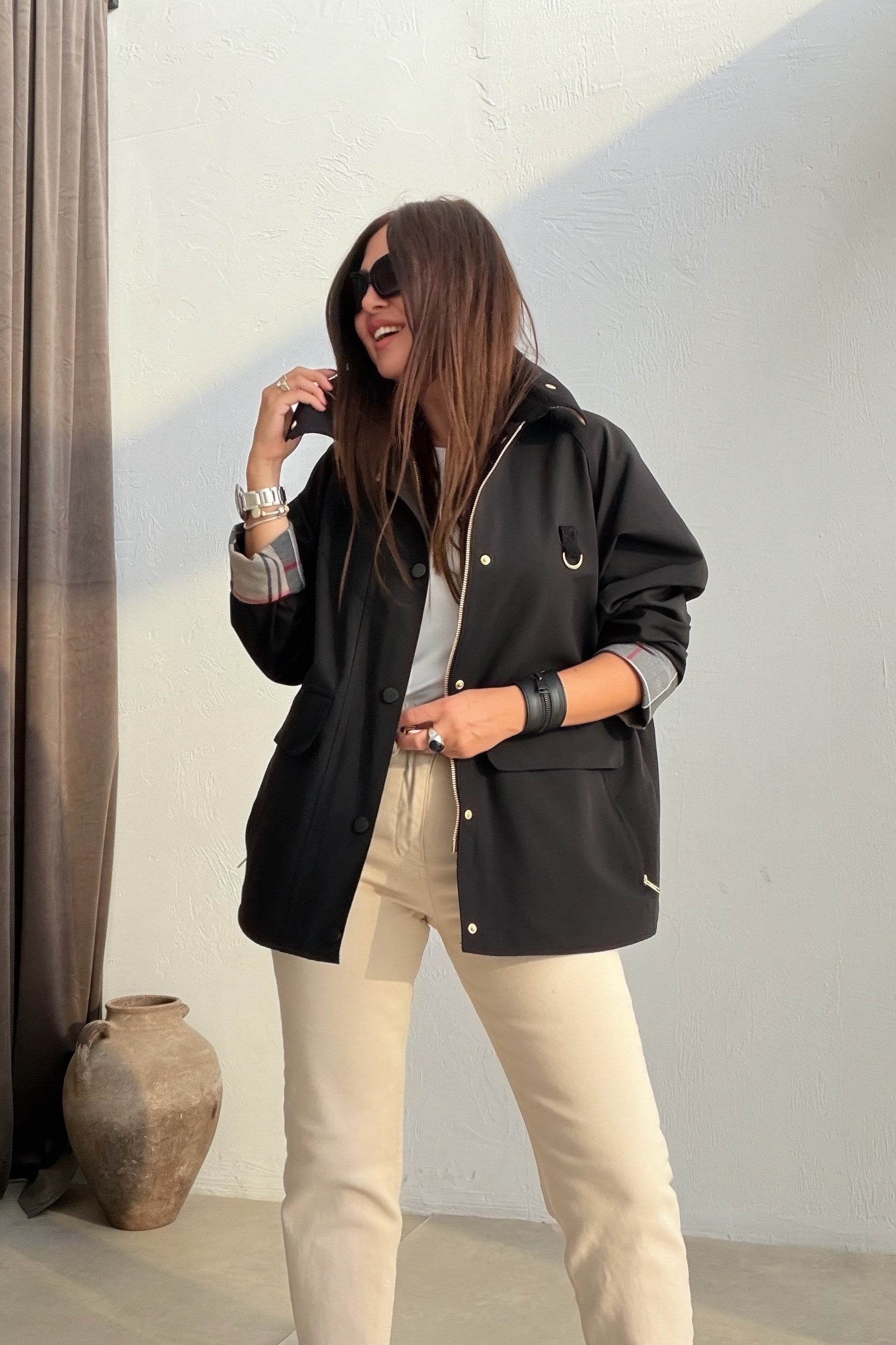 Premium Seri Mevsimlik Mont SİYAH