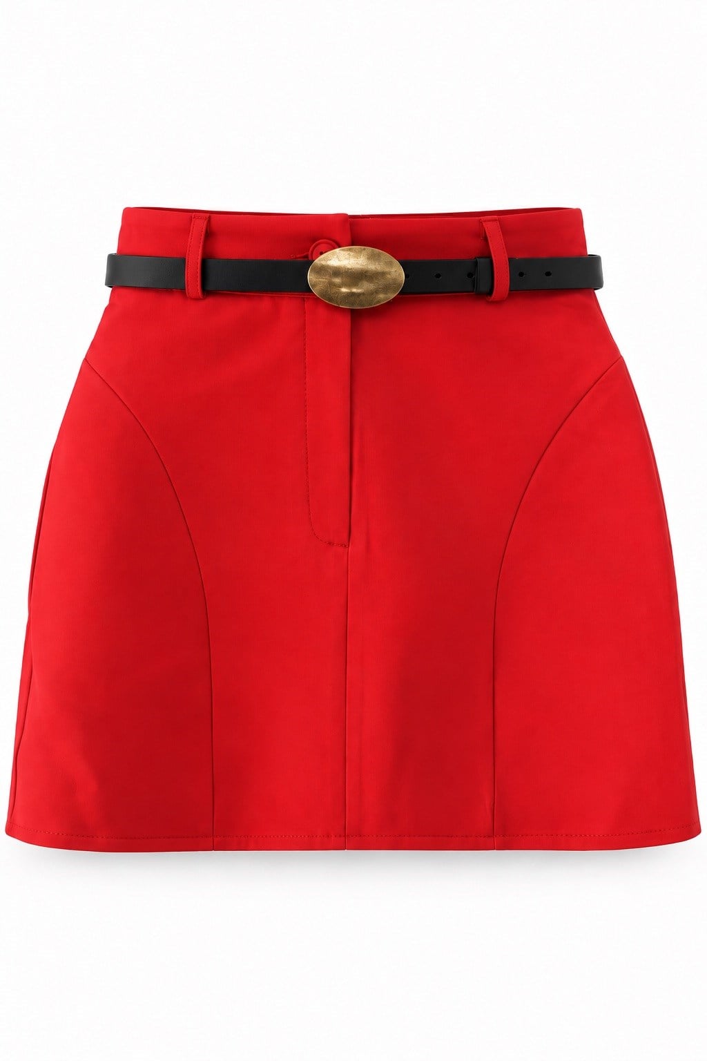 Rova Kemerli Etek KIRMIZI