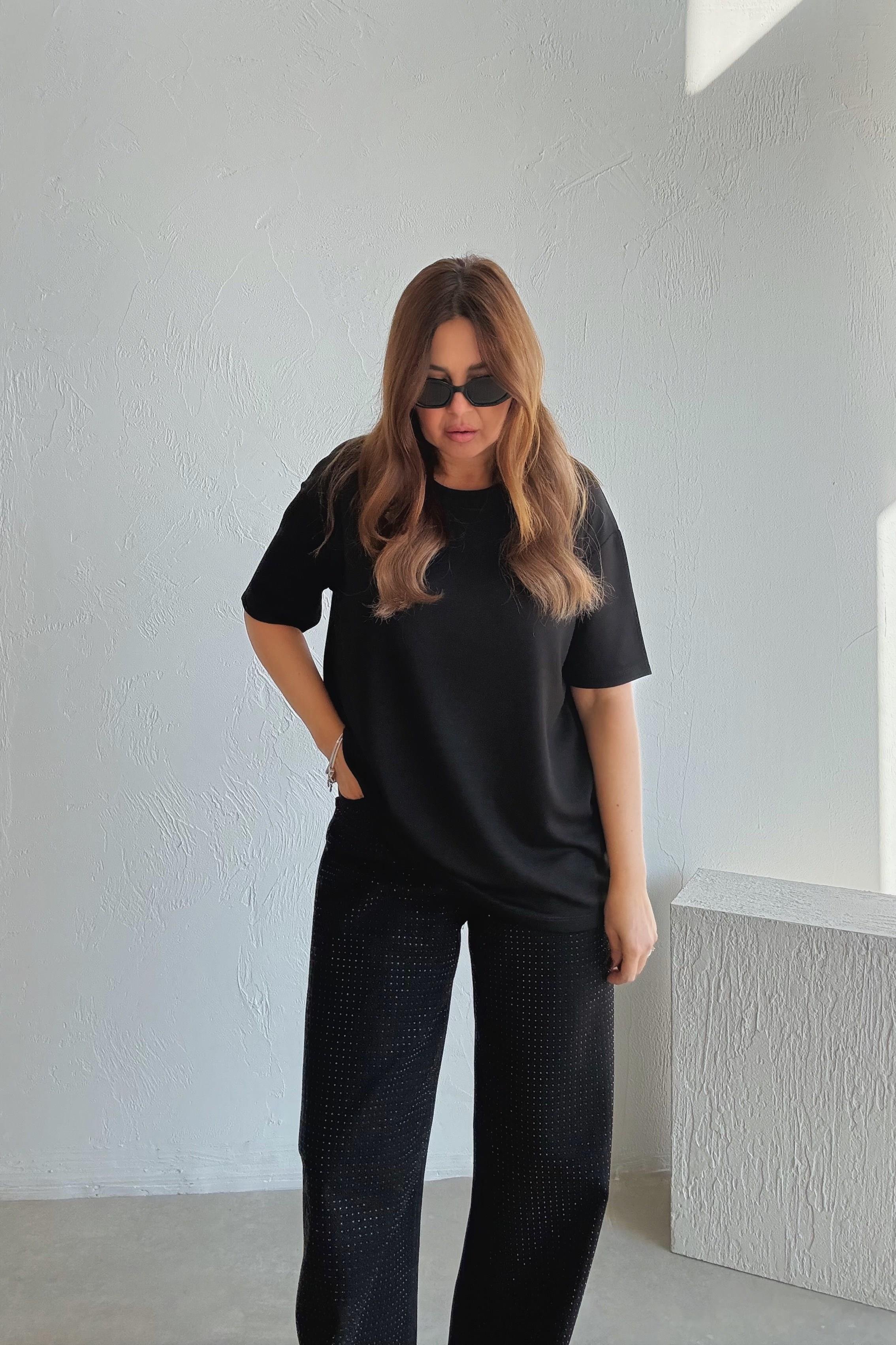 Siyah Basic Tişört 