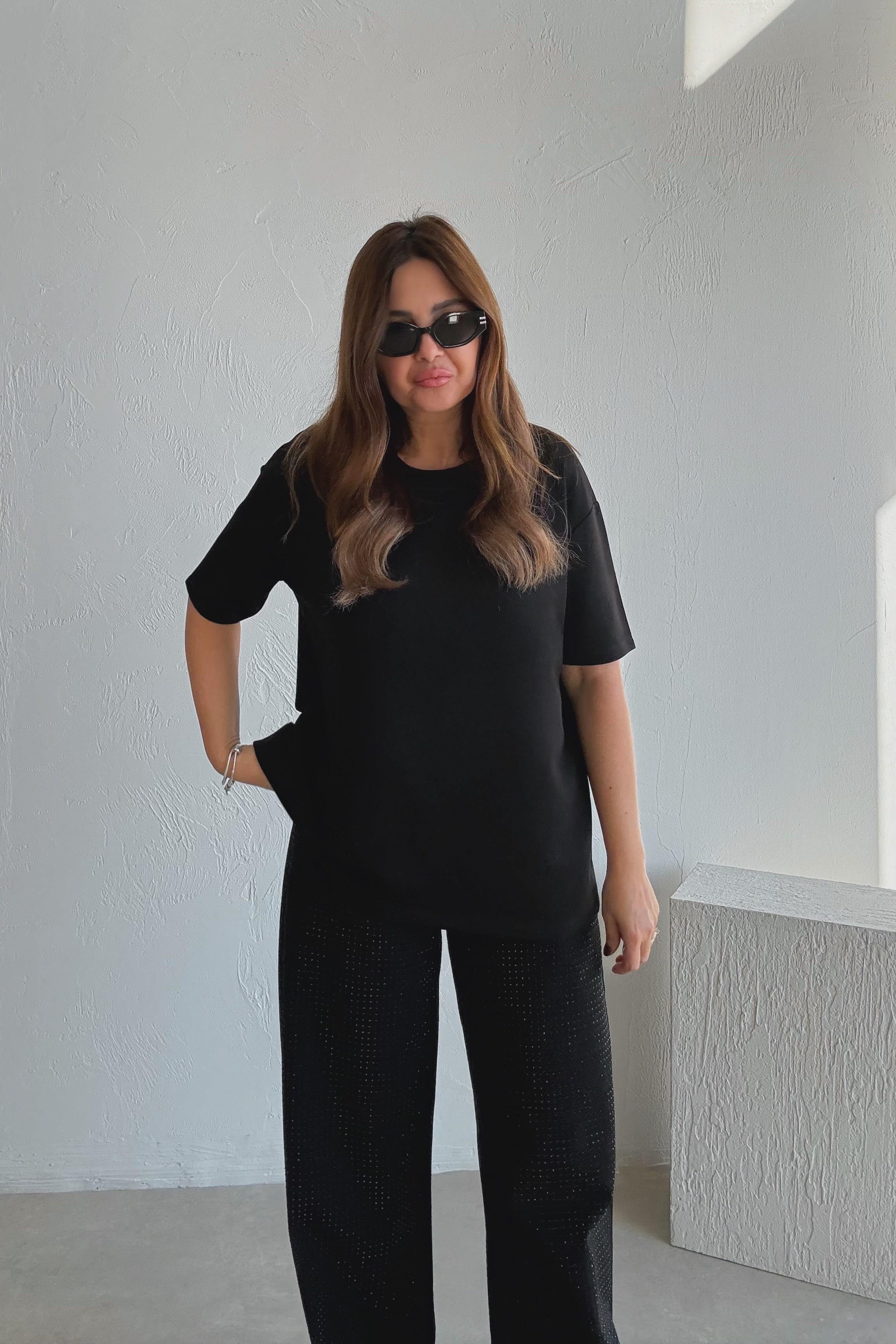 Siyah Basic Tişört 