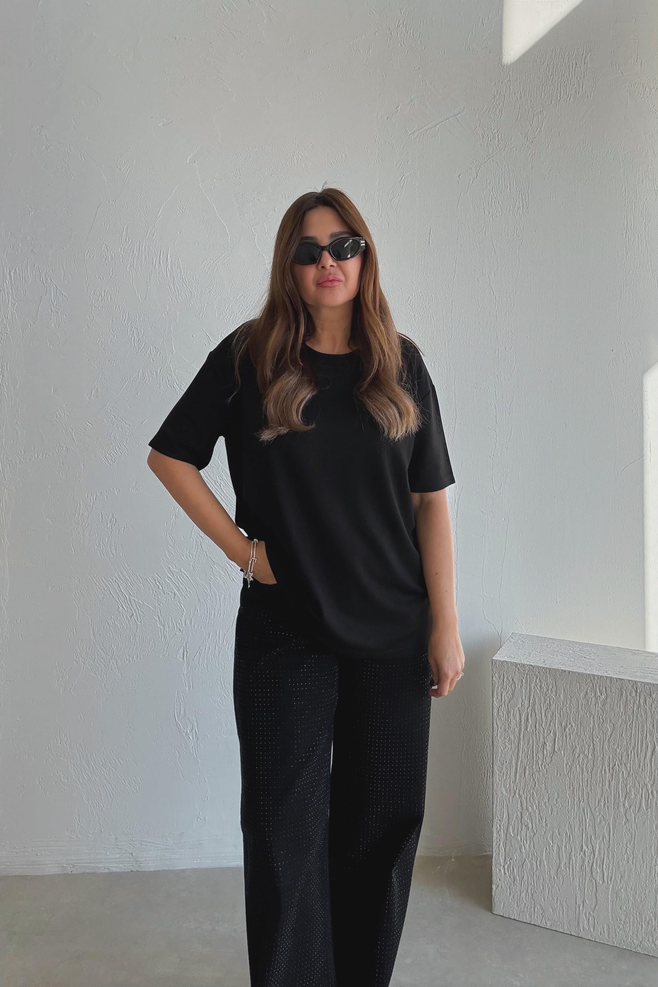 Siyah Basic Tişört 