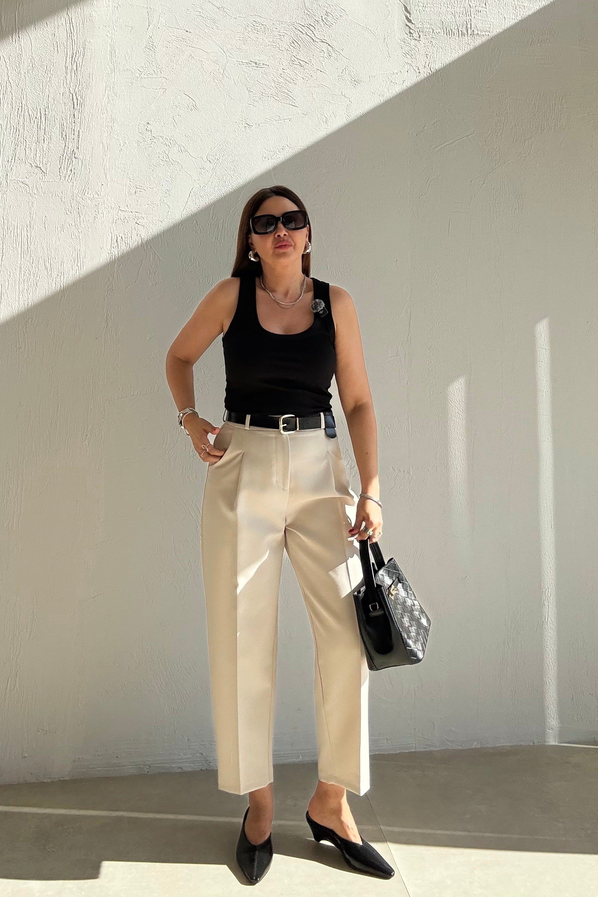 Taş Kapak Cepli Pantolon