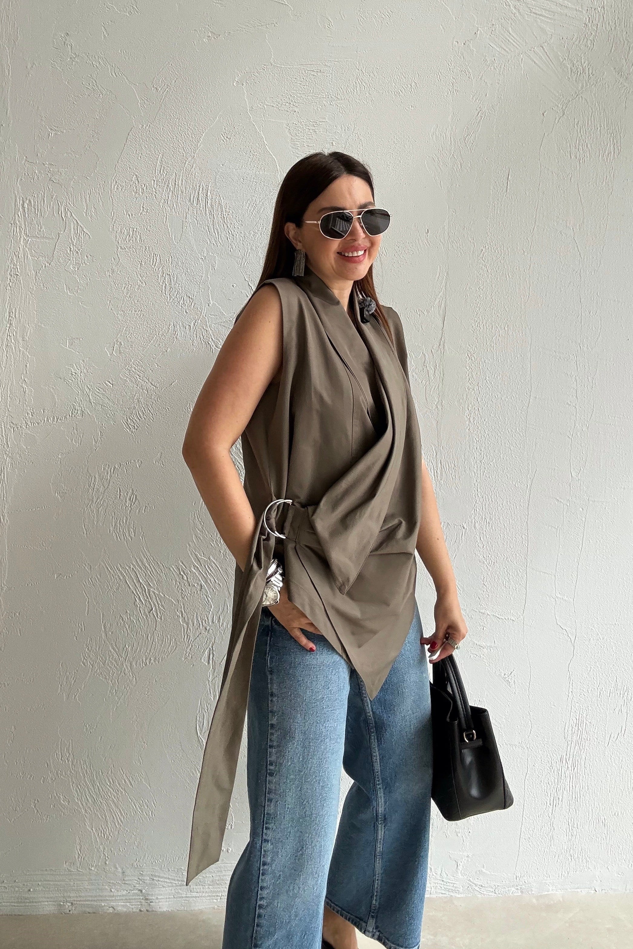 Tasarım Yelek HAKİ