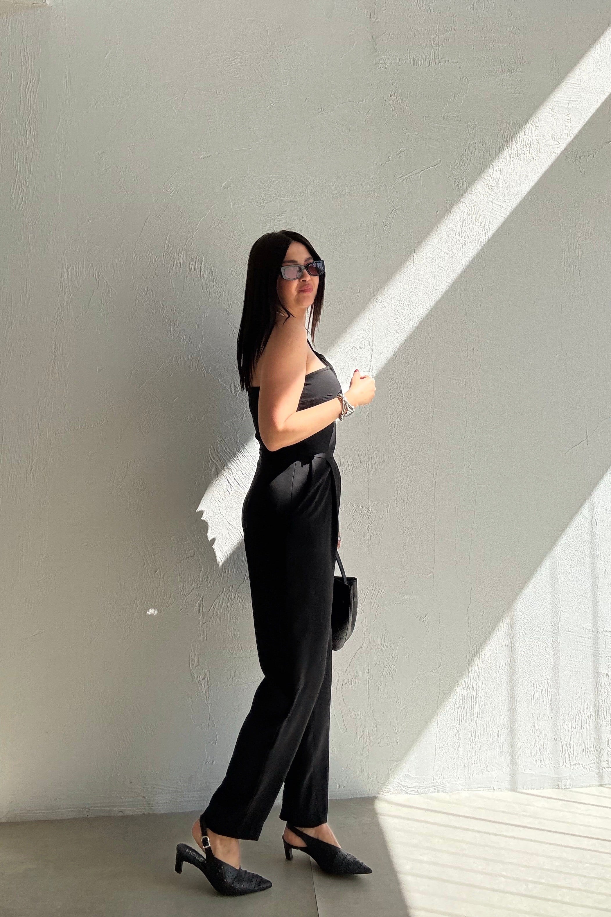 Tek Omuz Tulum SİYAH