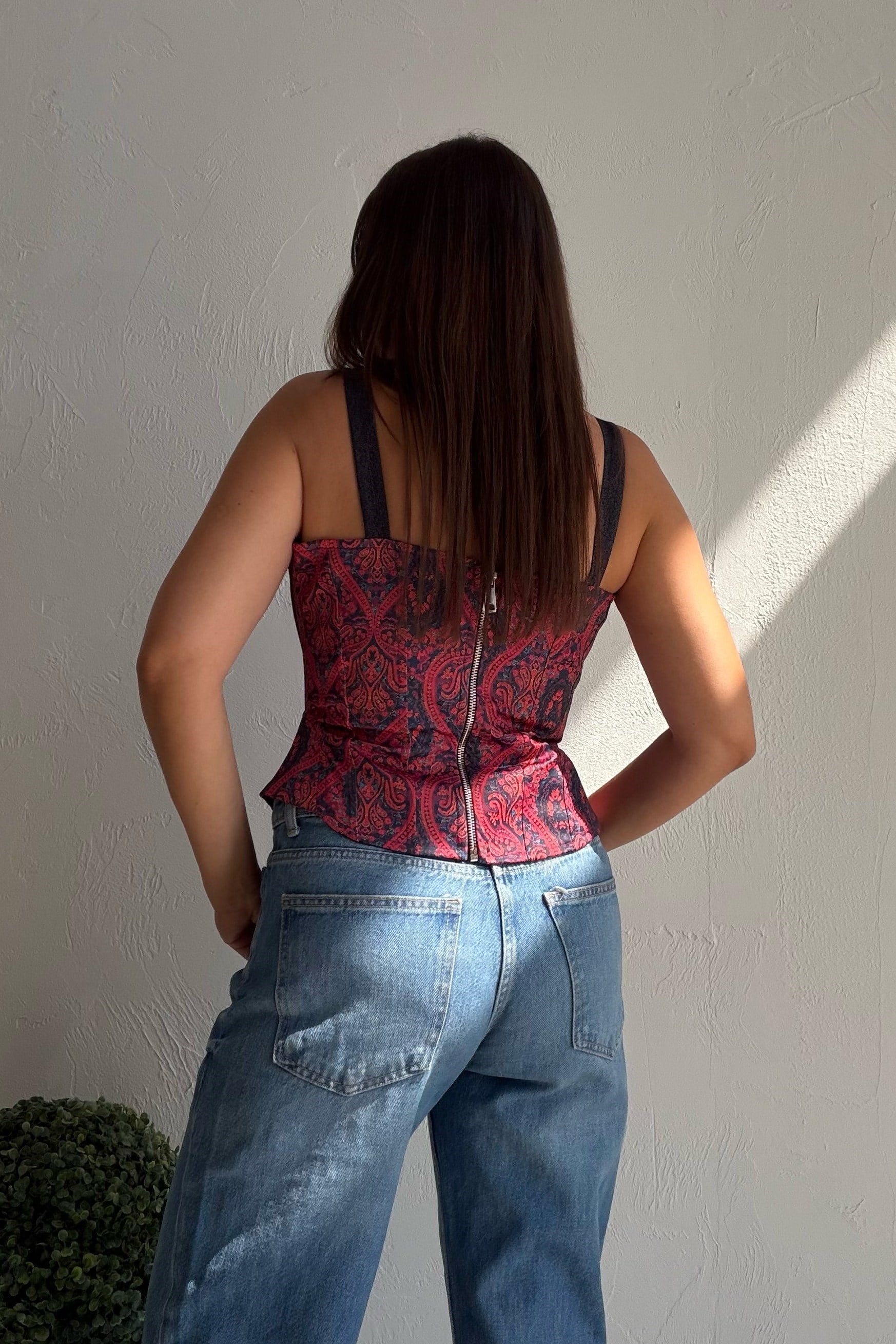 Victoria Bağcıklı Korse FUŞYA