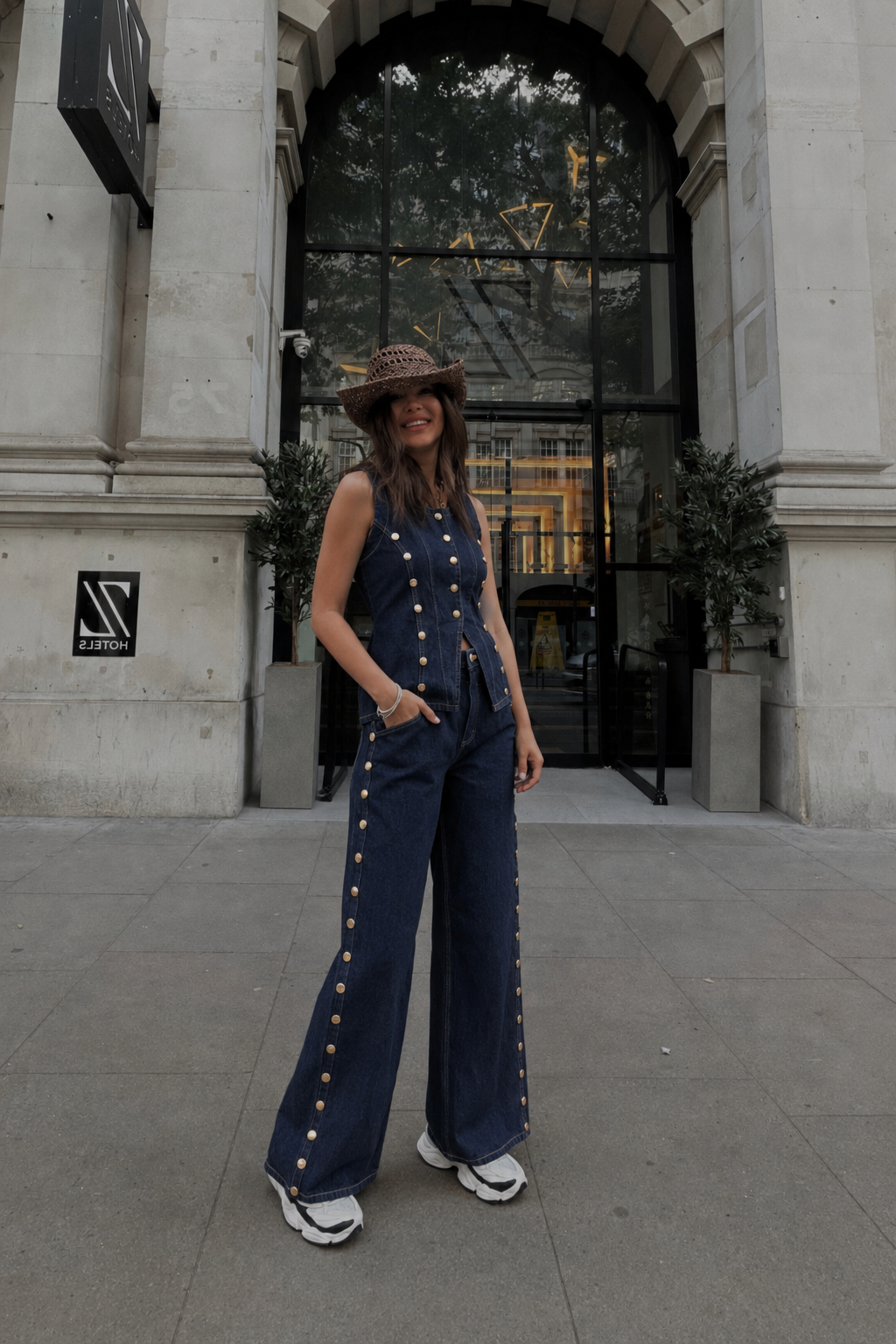 Western Denim Pantolonlu Takım LACİVERT