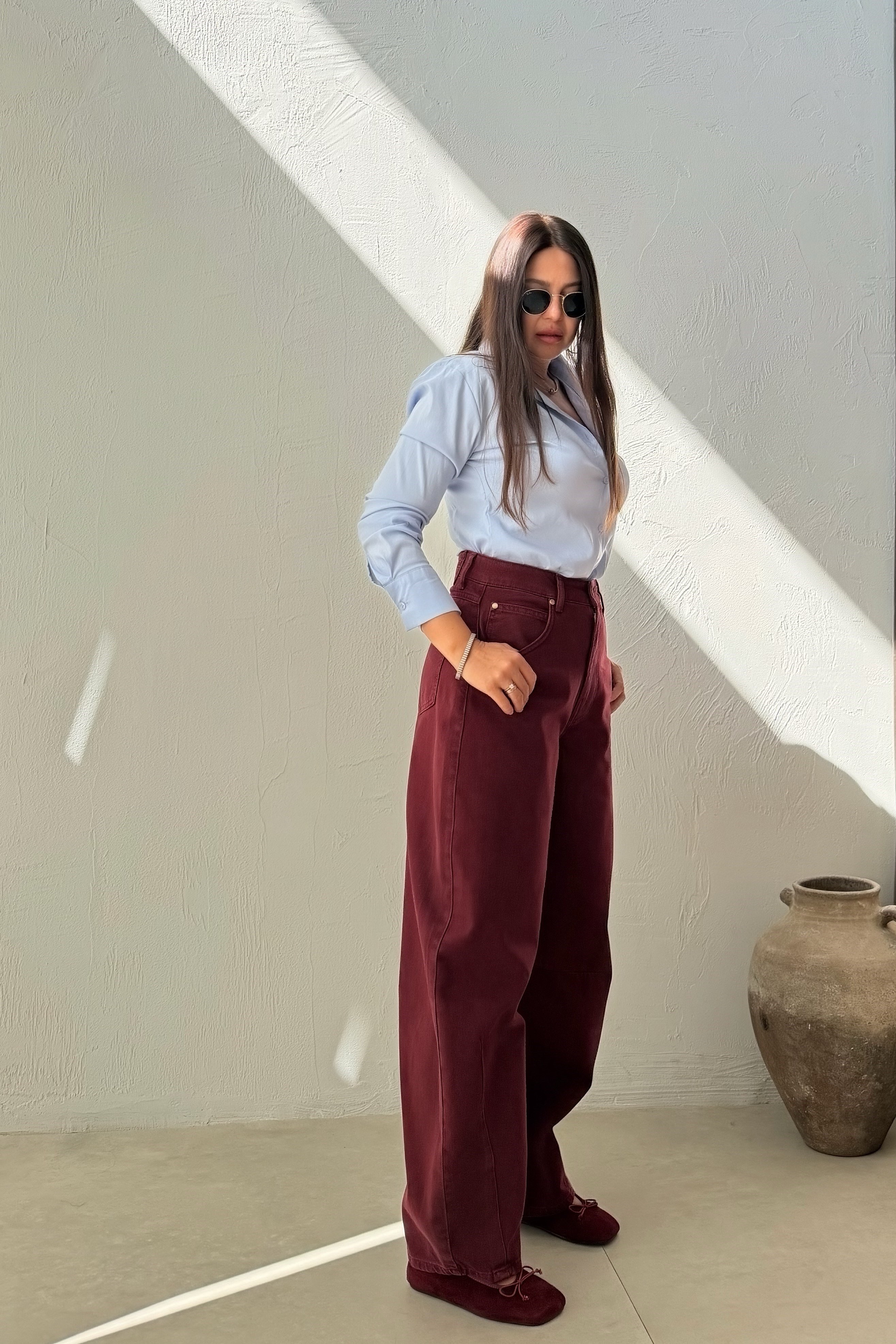 Yüksel Bel Balon Jean BORDO