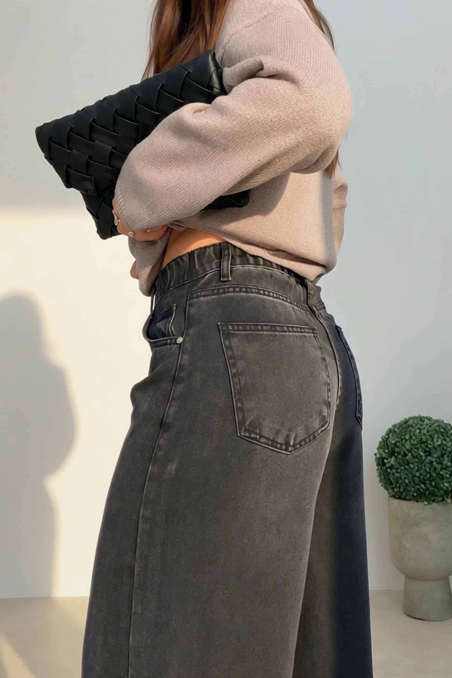 Yumuşak Dokulu Jean ANTRASİT