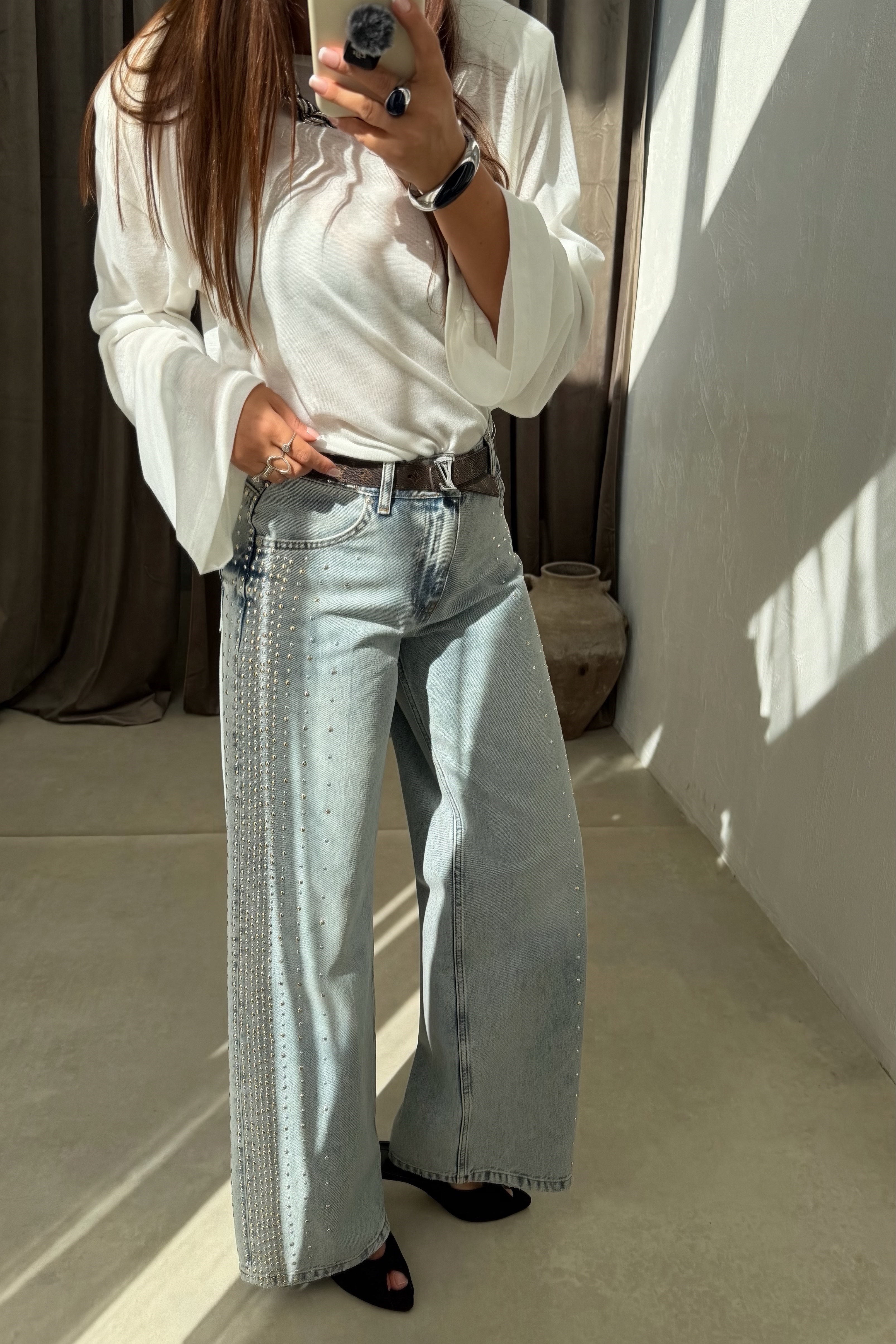 Zımbalı Jean AÇIK MAVİ