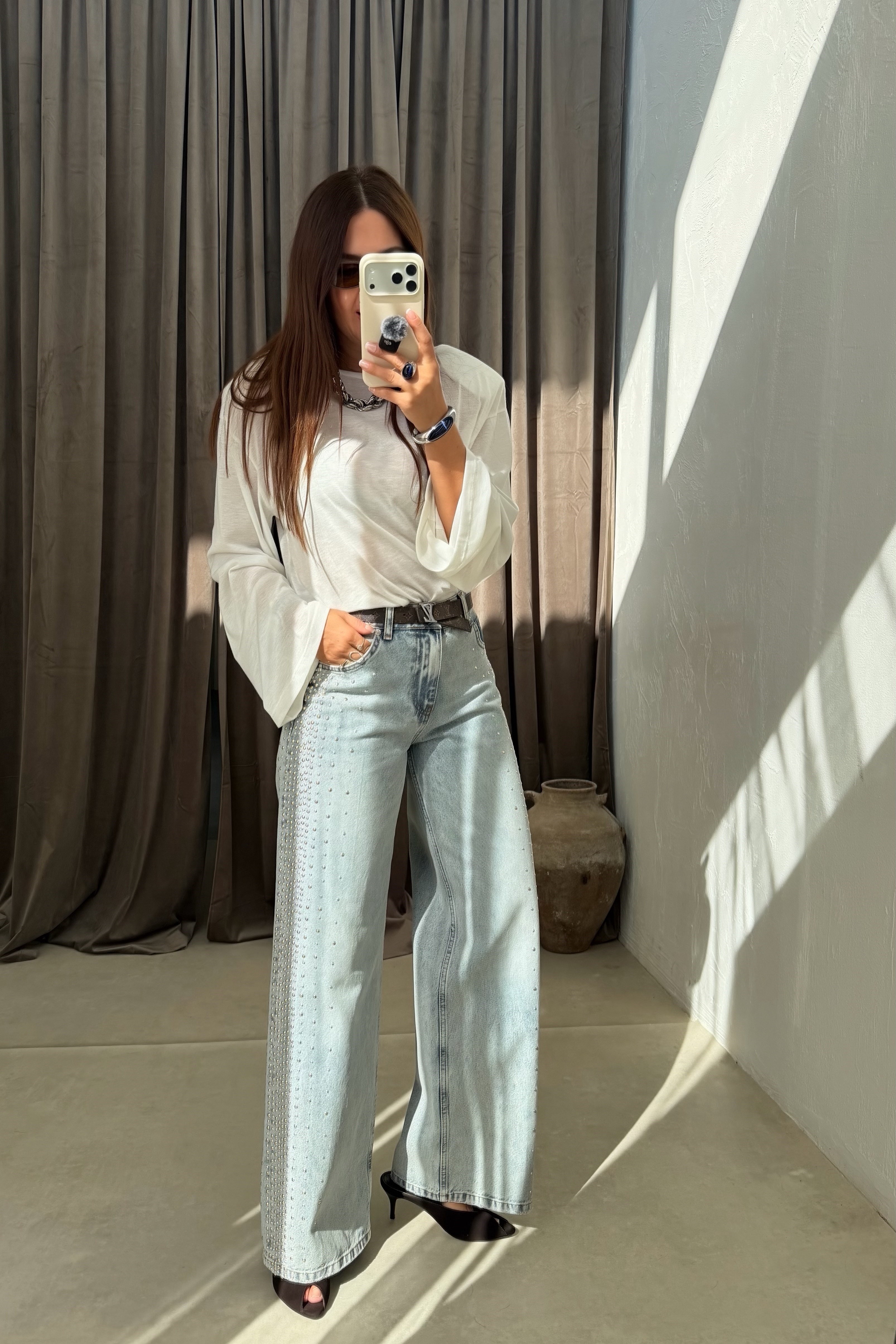Zımbalı Jean AÇIK MAVİ