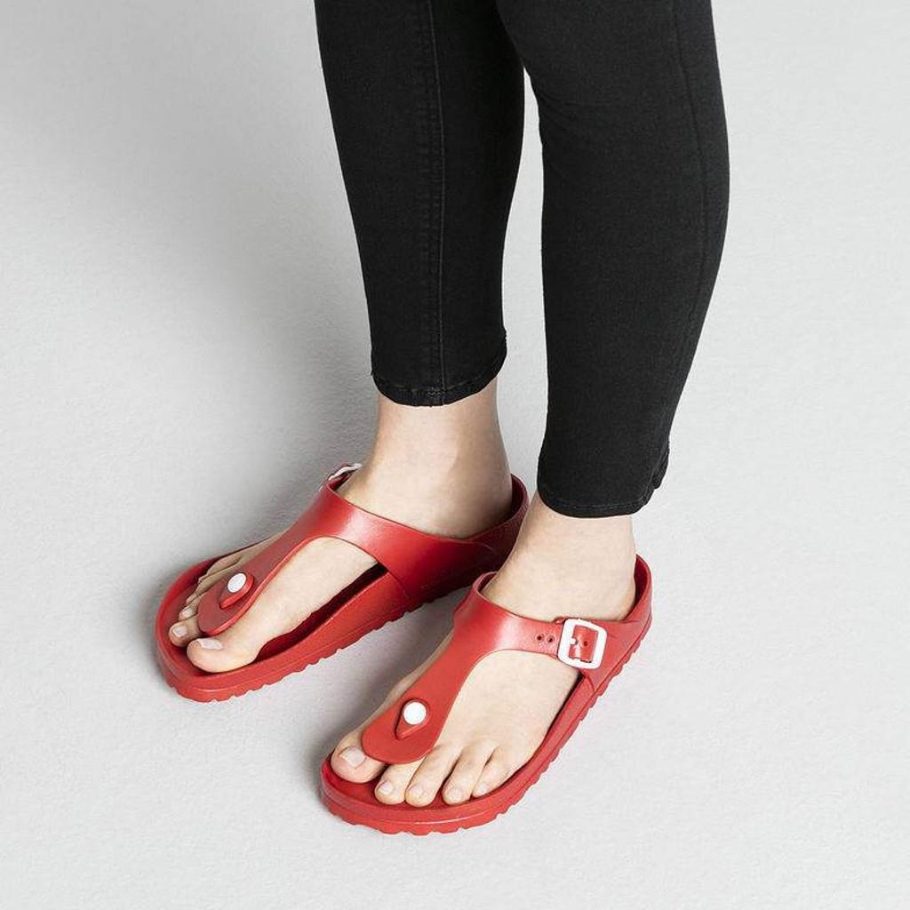 Birkenstock 0128231 Gizeh Eva Red Kadın Terlik