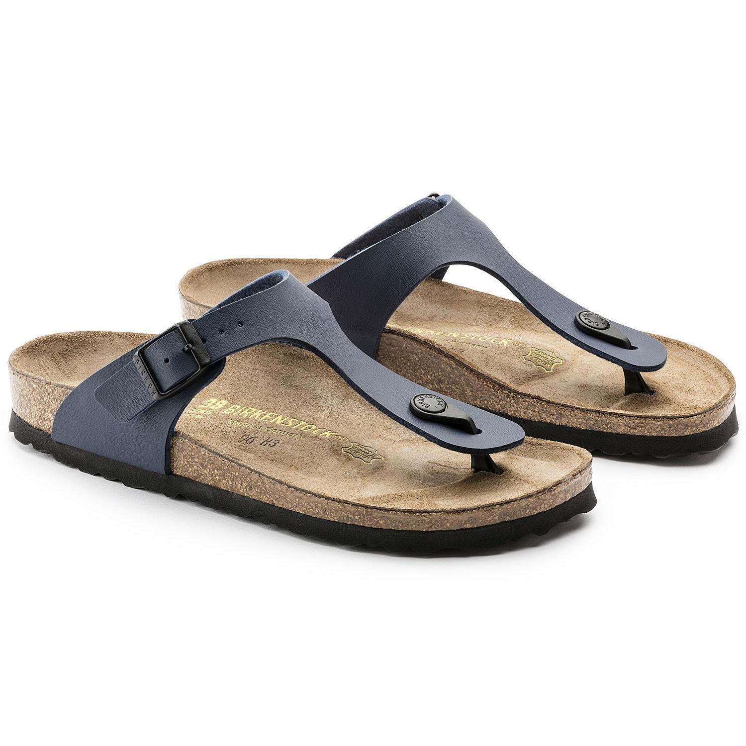 Birkenstock 0143621 Gizeh Normale Weite Blue Kadın Terlik