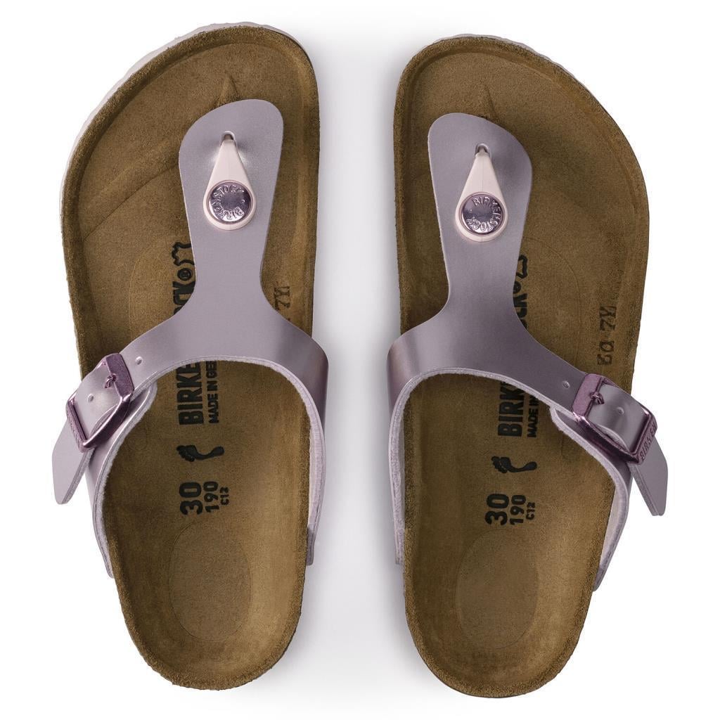 Birkenstock 1012527 Gizeh BS Electric Metallic Lilac Kadın Terlik