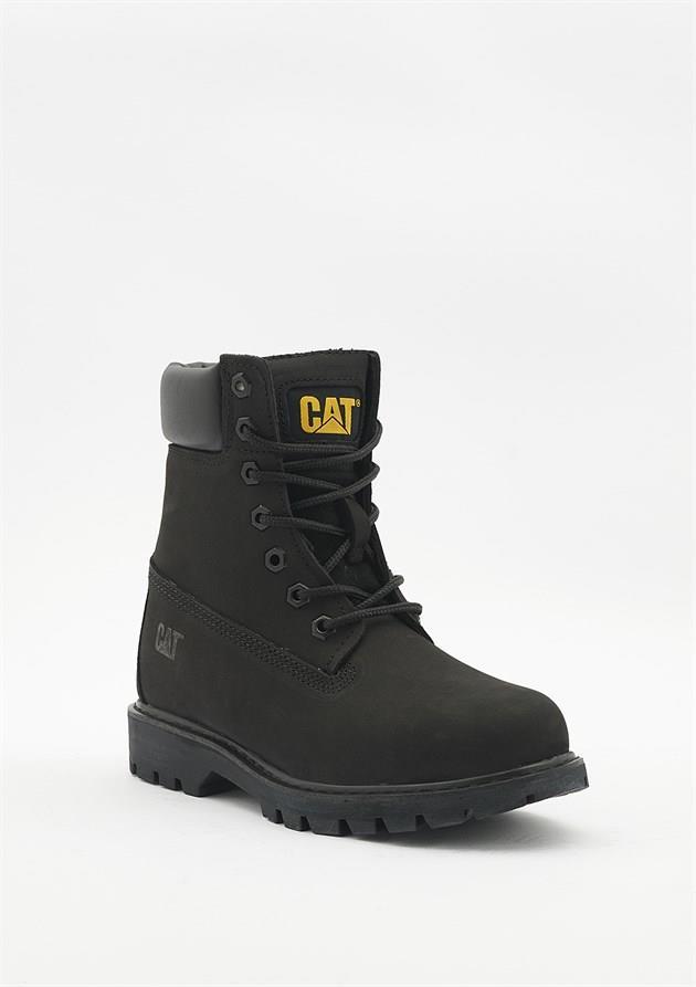 Caterpillar Clovis Black Nubuk Kadın Bot