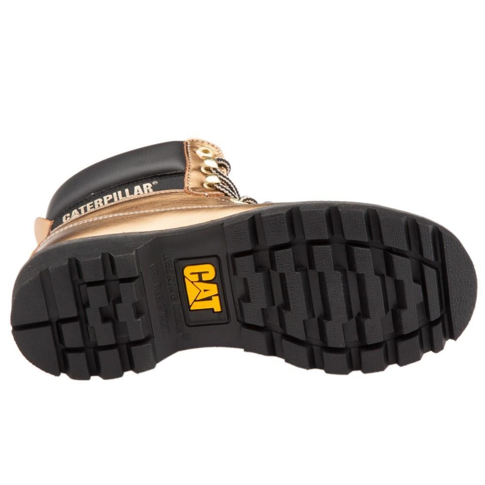 Caterpillar Colorado Bronze Deri Kadın Bot