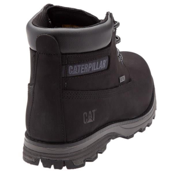 Caterpillar Founder Black Waterproof Deri Erkek Bot