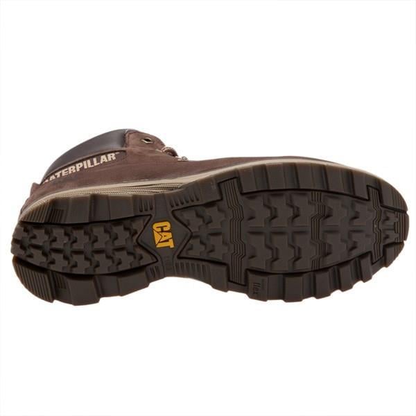 Caterpillar Founder Brown Waterproof Nubuk Erkek Bot