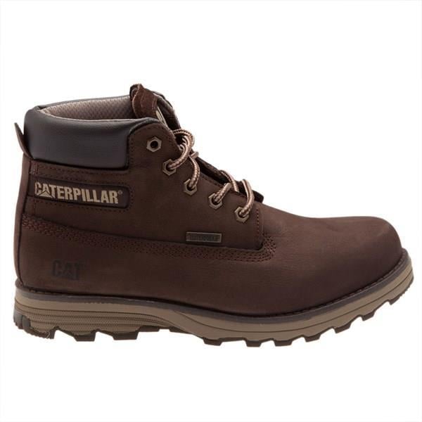 Caterpillar Founder Brown Waterproof Nubuk Erkek Bot