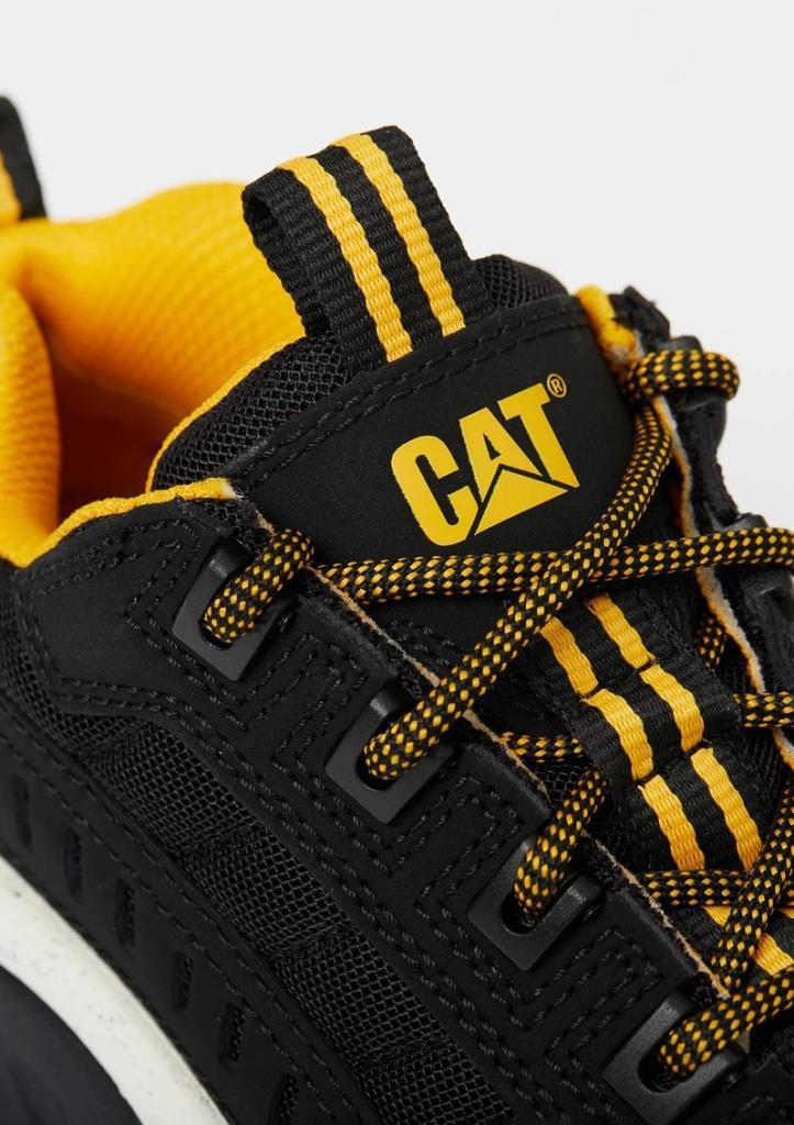 Caterpillar Intruder Black/Yellow Erkek Sneaker