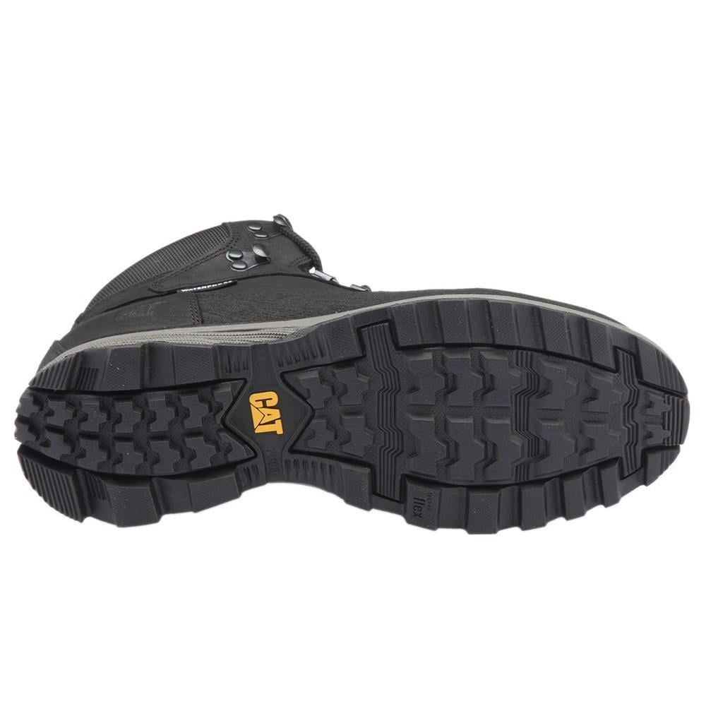 Caterpillar Provision Waterproof Black Nubuk Erkek Bot