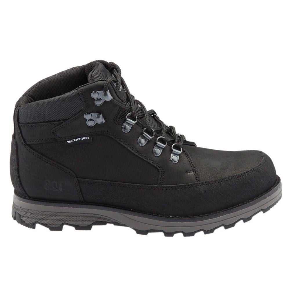 Caterpillar Provision Waterproof Black Nubuk Erkek Bot