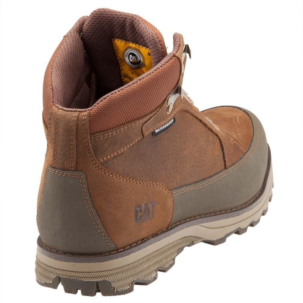 Caterpillar Provision Waterproof Coffee Nubuk Erkek Bot