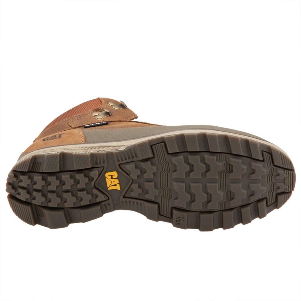 Caterpillar Provision Waterproof Coffee Nubuk Erkek Bot