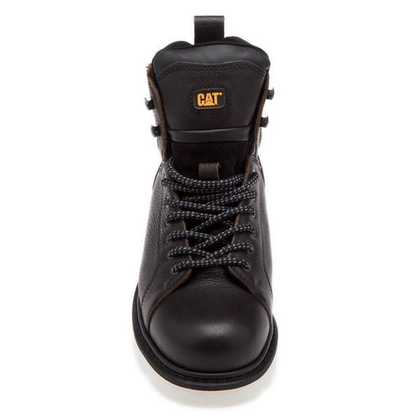 Caterpillar Reco Black Deri Erkek Bot