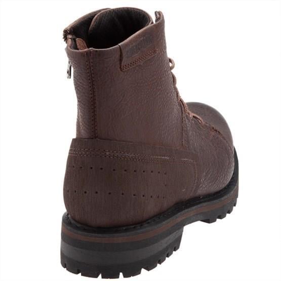 Caterpillar Striver Brown Deri Erkek Bot