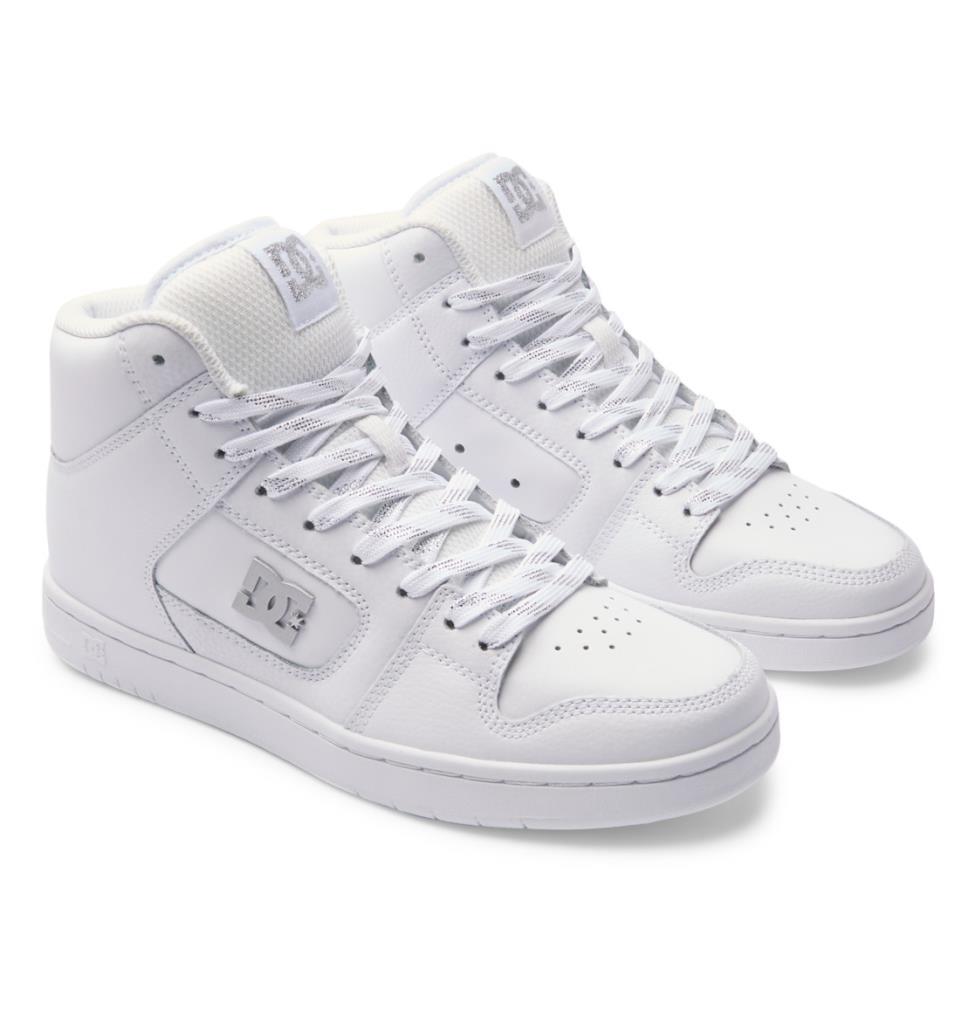 DC Shoes ADJS100164 Manteca 4 Hi White/Silver Kadın Sneaker