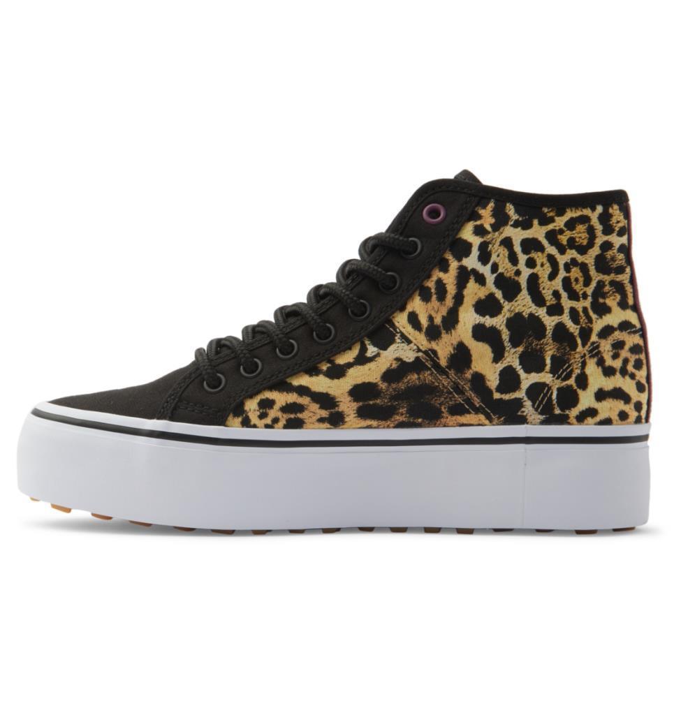 DC Shoes ADJS300286 Manual Hi WNT Black/M Gold Kadın Sneaker