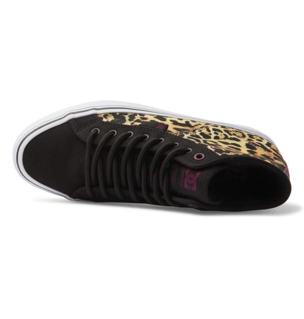 DC Shoes ADJS300286 Manual Hi WNT Black/M Gold Kadın Sneaker