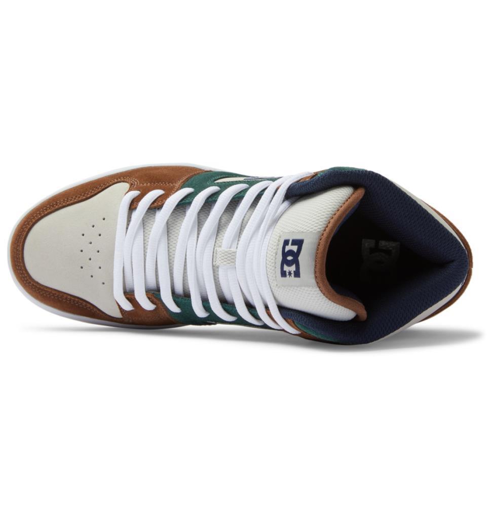 DC Shoes ADYS100791 Manteca 4 Hi S Brown/Brown/Green Erkek Sneaker