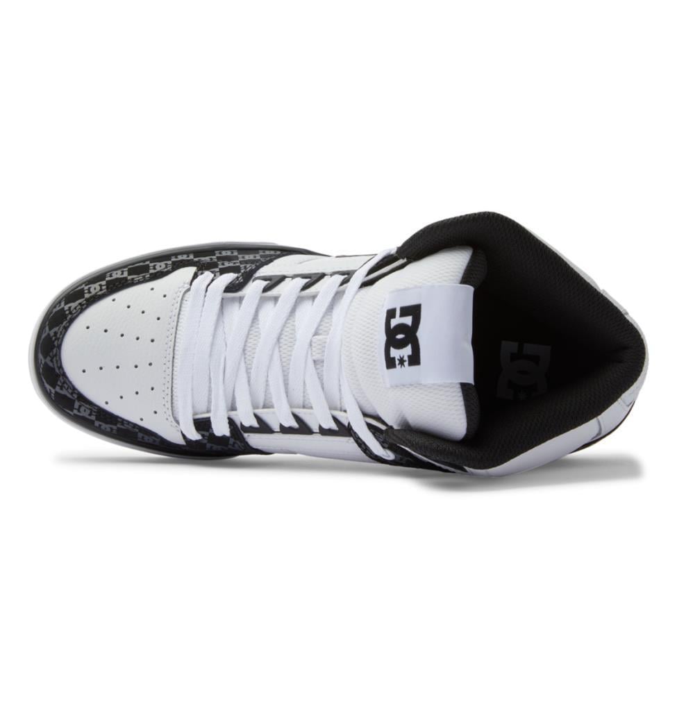DC Shoes ADYS400043 Pure High Top WC Black/White Monogram Erkek Sneaker