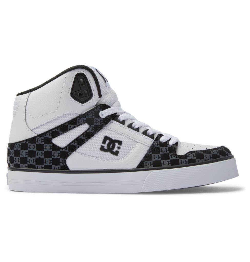 DC Shoes ADYS400043 Pure High Top WC Black/White Monogram Erkek Sneaker
