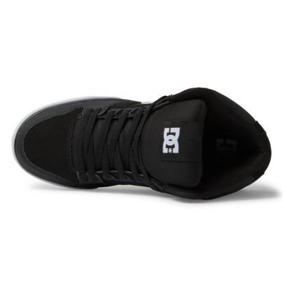 DC Shoes ADYS400043 Pure High Top WC Black/Black/White Erkek Sneaker