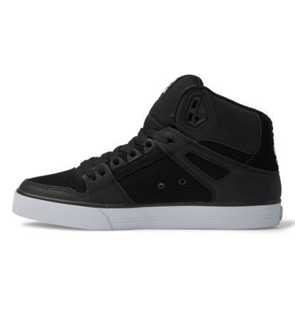 DC Shoes ADYS400043 Pure High Top WC Black/Black/White Erkek Sneaker