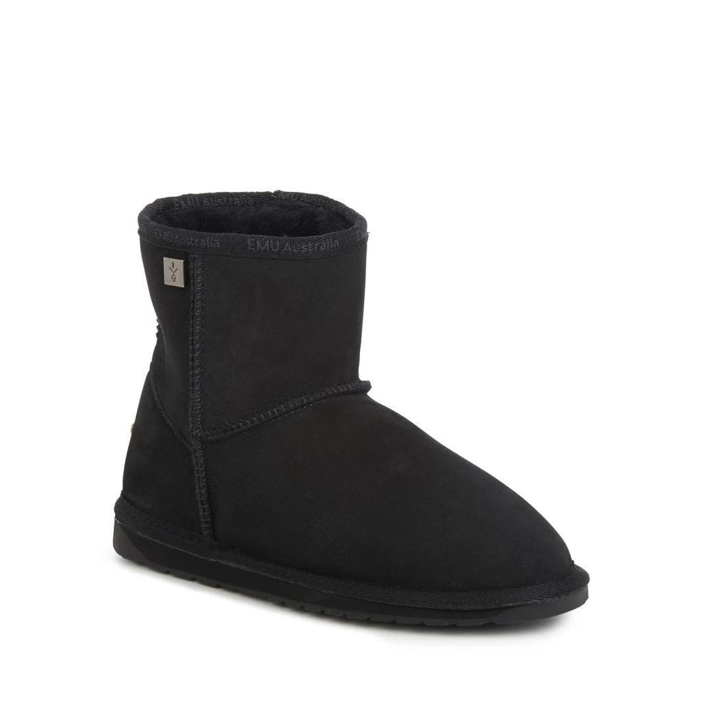 Emu Australia WP20003 Platinum Stinger Slim Mini Black/Noir Kadın Bot
