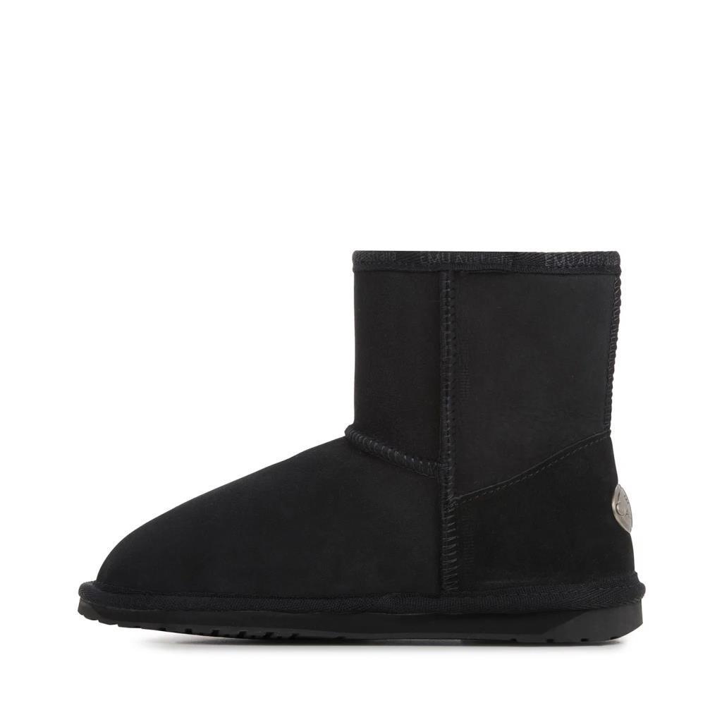 Emu Australia WP20003 Platinum Stinger Slim Mini Black/Noir Kadın Bot