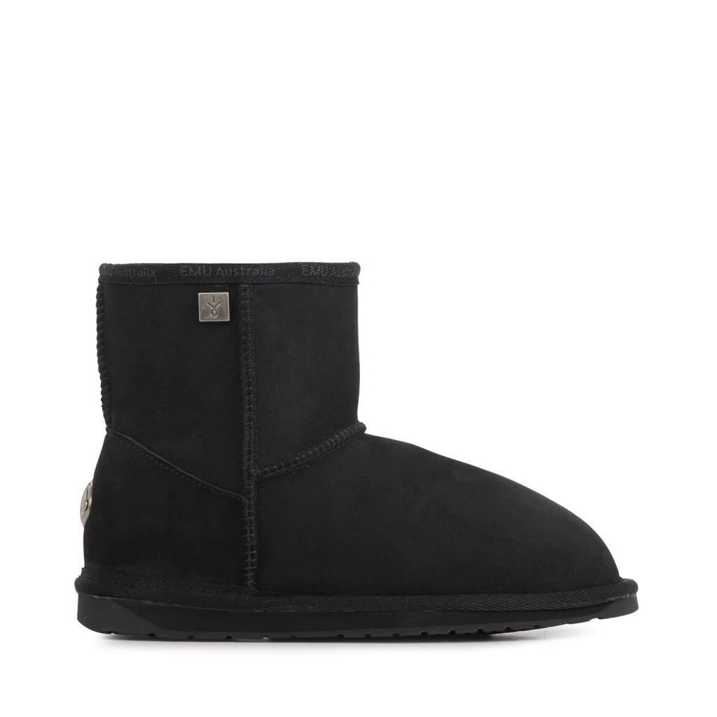 Emu Australia WP20003 Platinum Stinger Slim Mini Black/Noir Kadın Bot