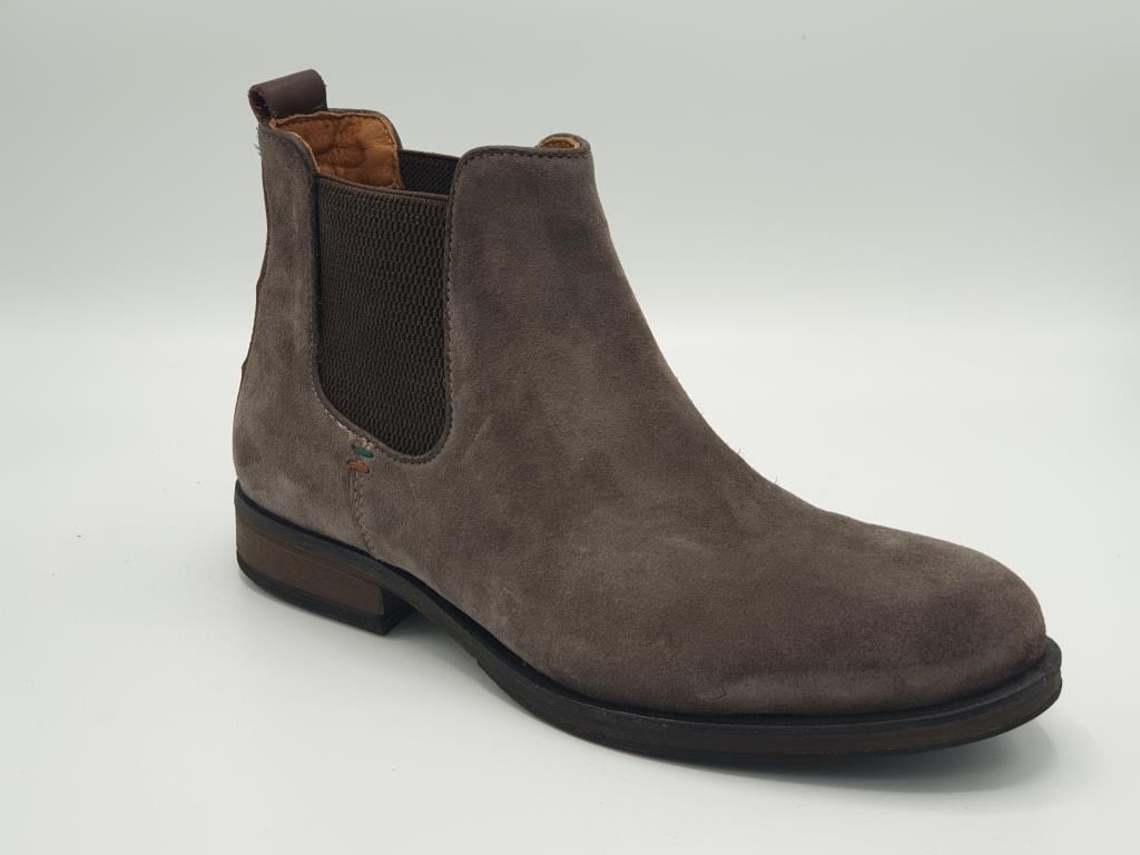 FreeFoot 3601-1 Taupe Süet Çekme Erkek Bot