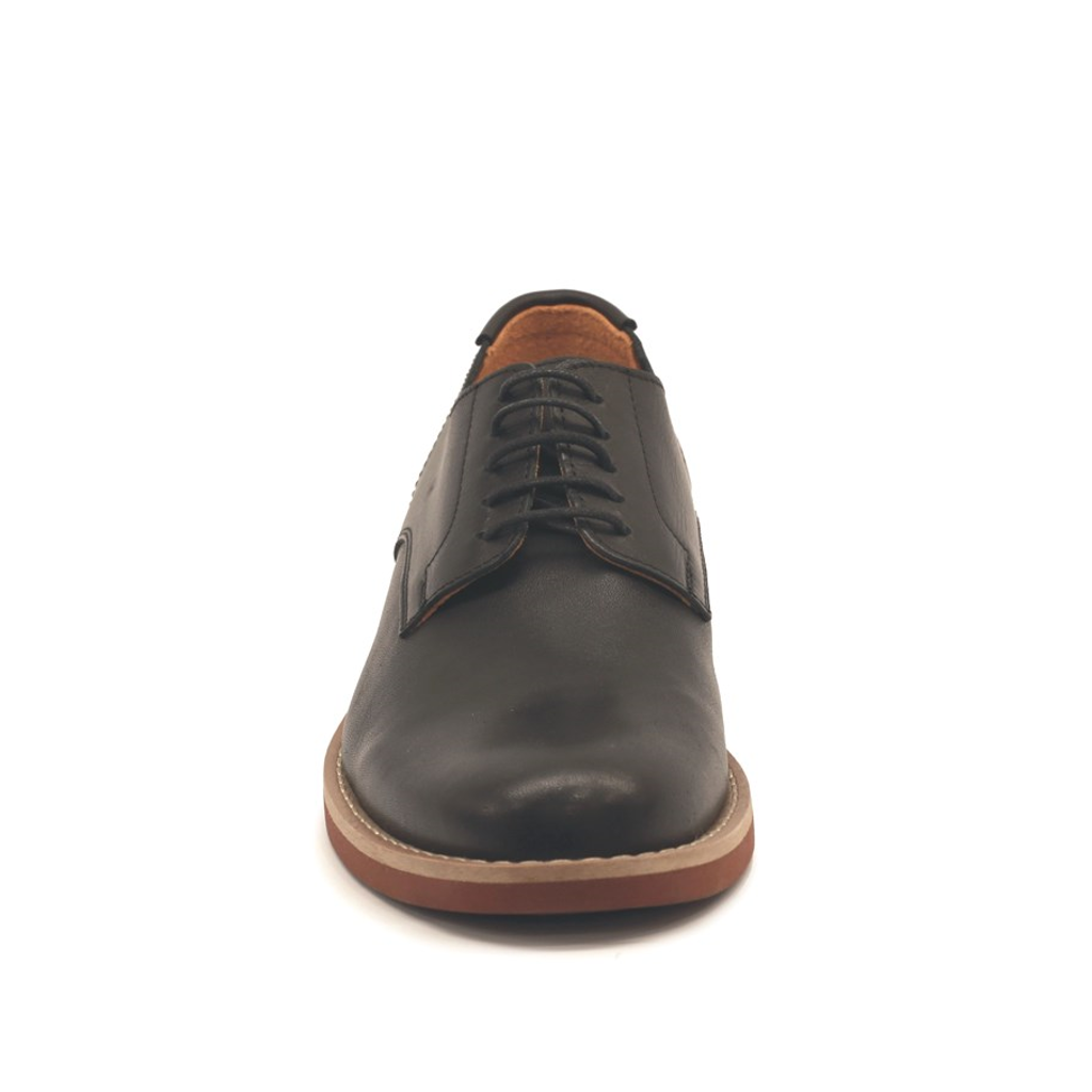 FreeFoot 438-1 Siyah Deri Erkek Ayakkabı